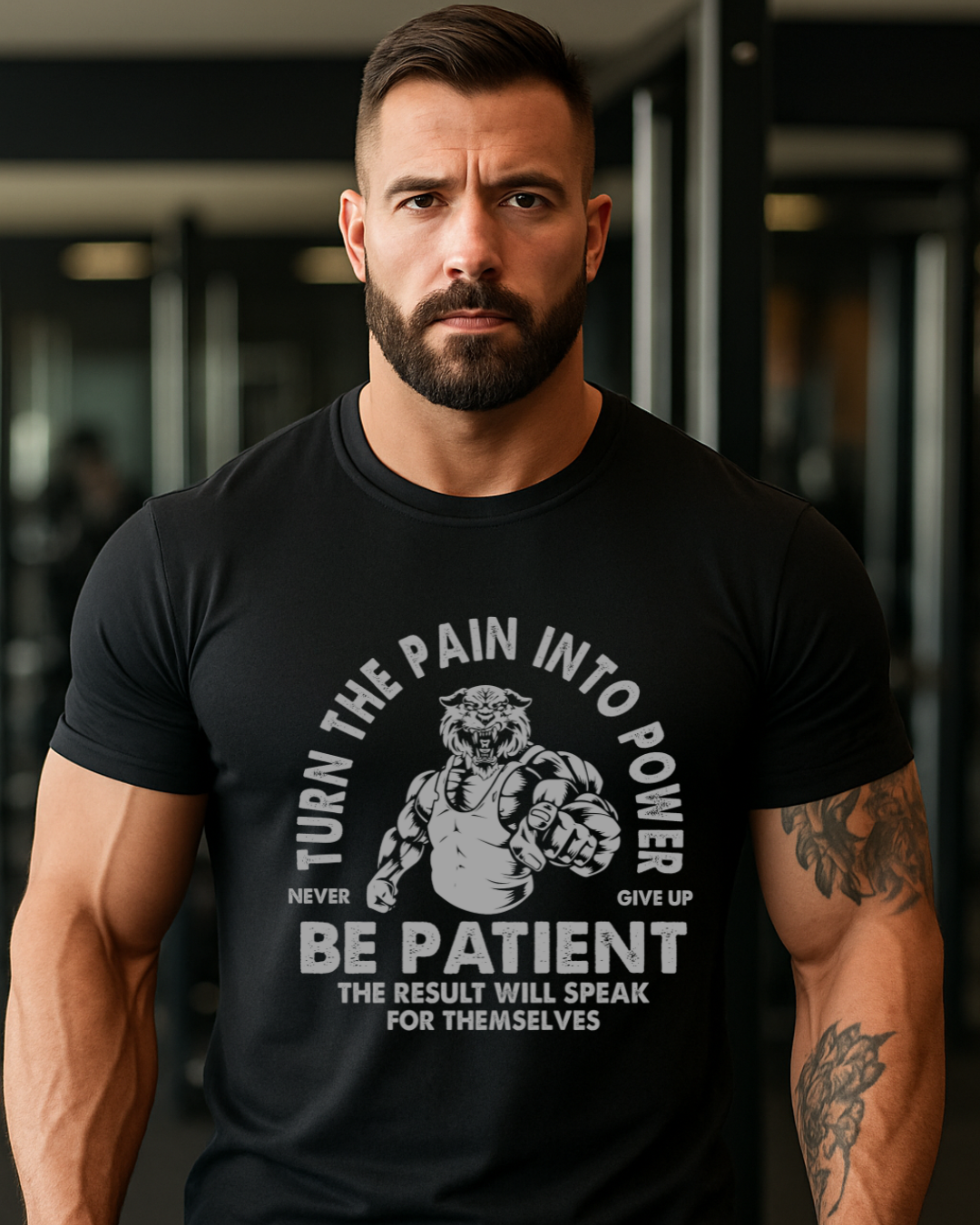 Be Patient Classic Crew T-Shirt