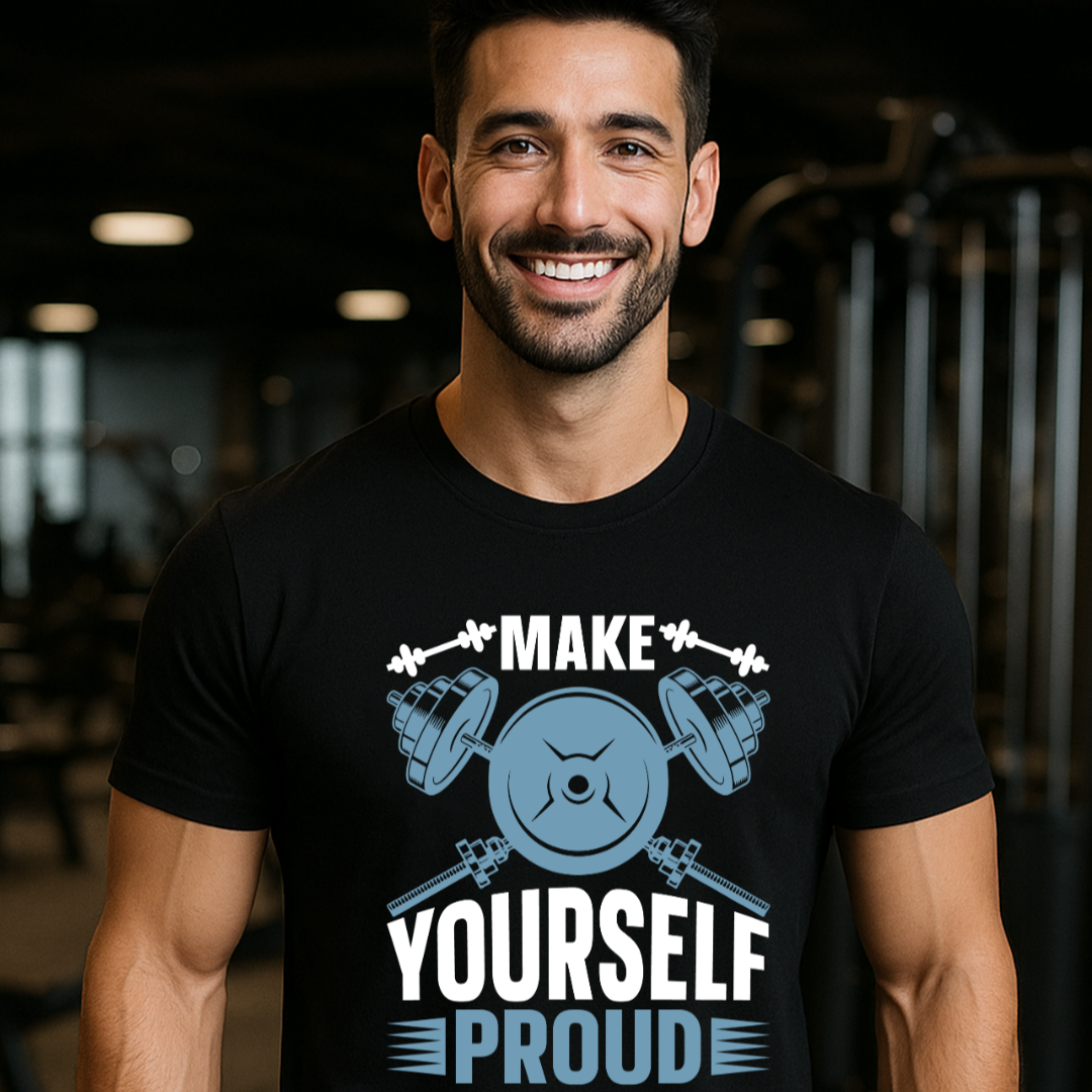 Make Yourself Proud Gym T-Shirt for Men