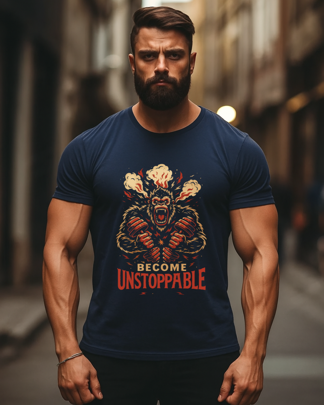 Became Unstoppable Classic Crew T-Shirt