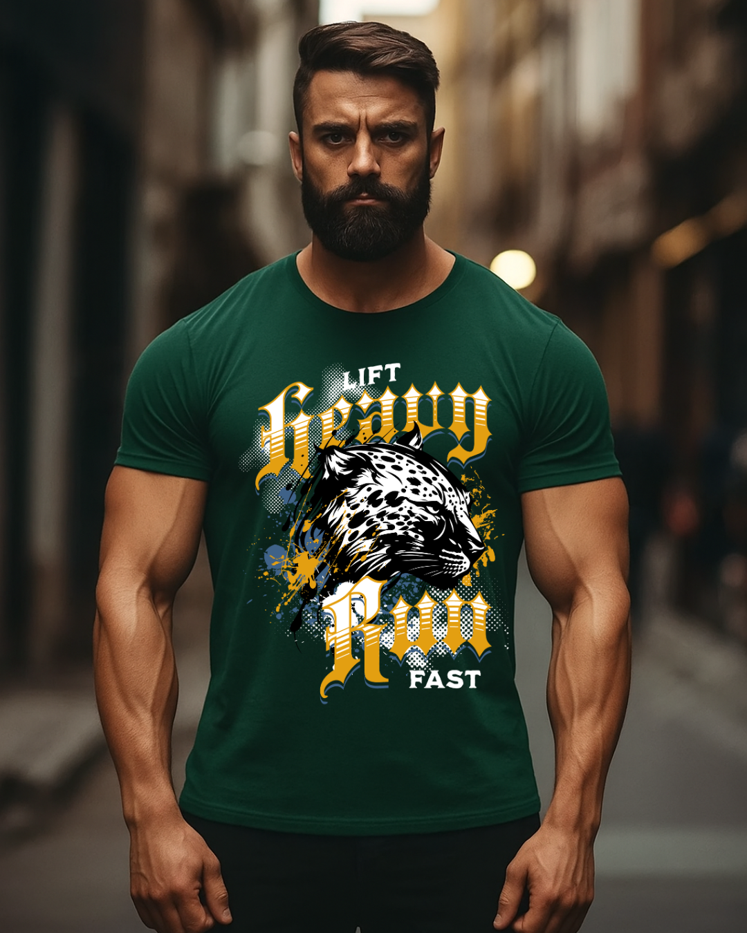 Tiger Gym t shirts for men