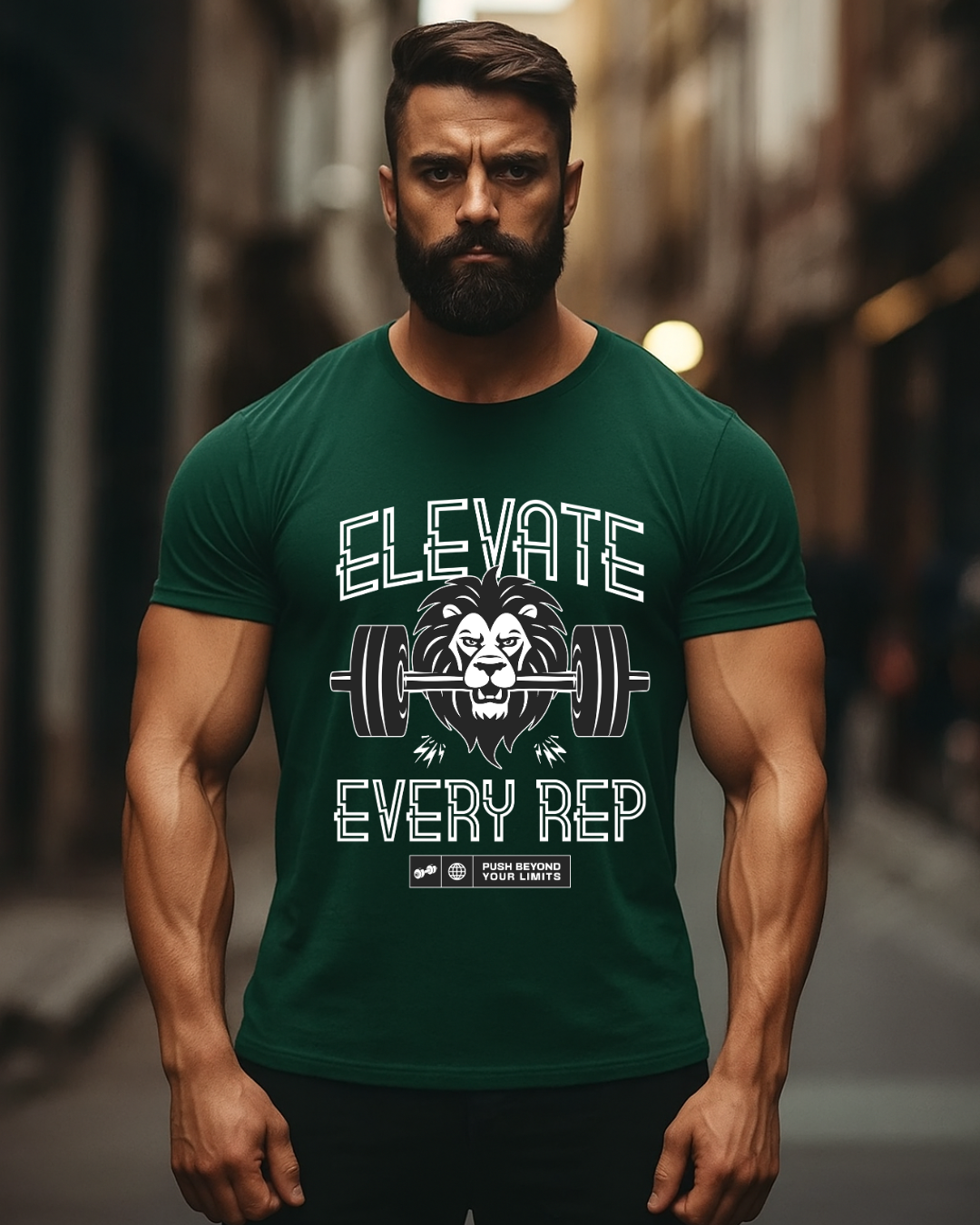 Elevate Every Rep Gym T-Shirt for Men