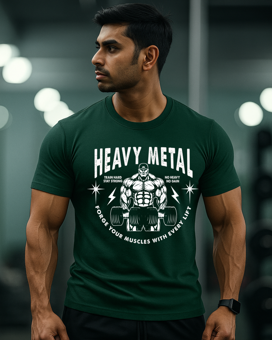 Heavy Workout Gym T-Shirt for Men