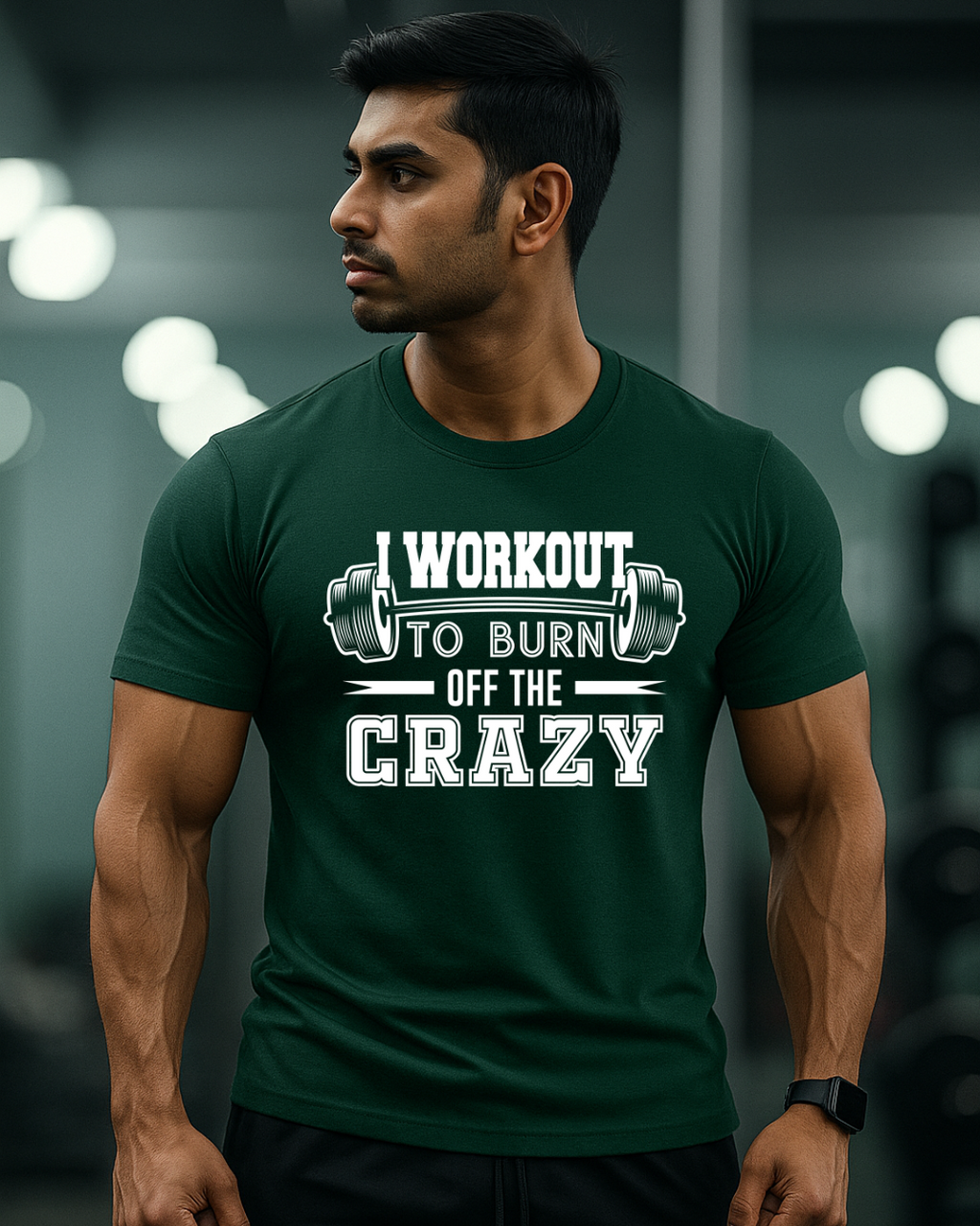 Workout Crazy Gym T-Shirt for Men