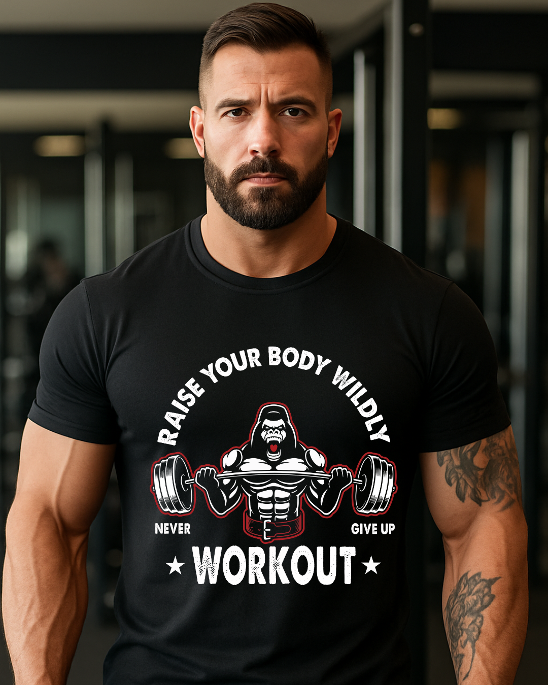 Gorilla Graphic Classic Crew T-Shirt