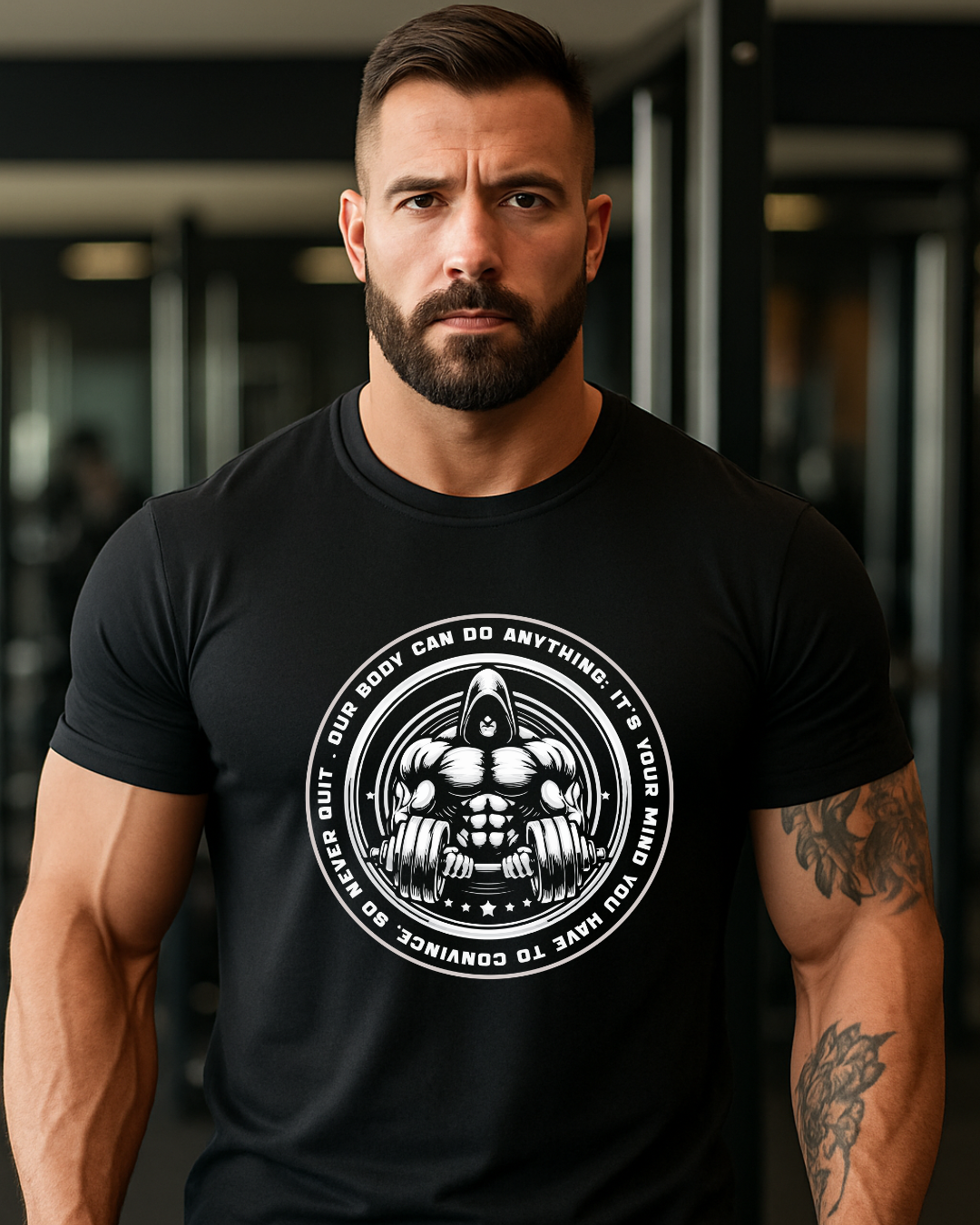 Our Body Can Do Graphic Classic Crew T-Shirt