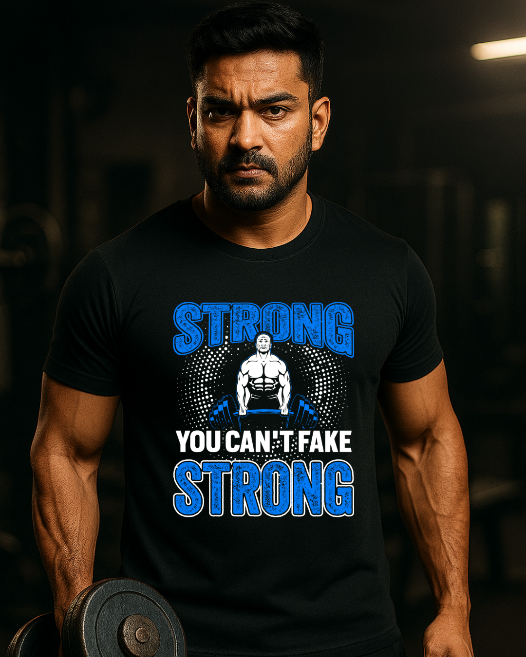 Strong 1 Gym t shirts for men