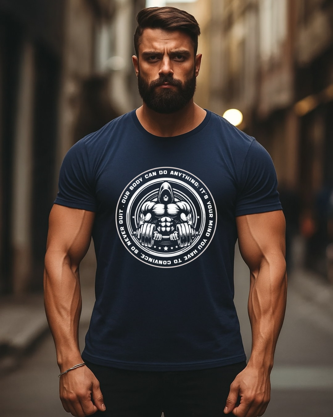 Our Body Can Do Graphic Classic Crew T-Shirt