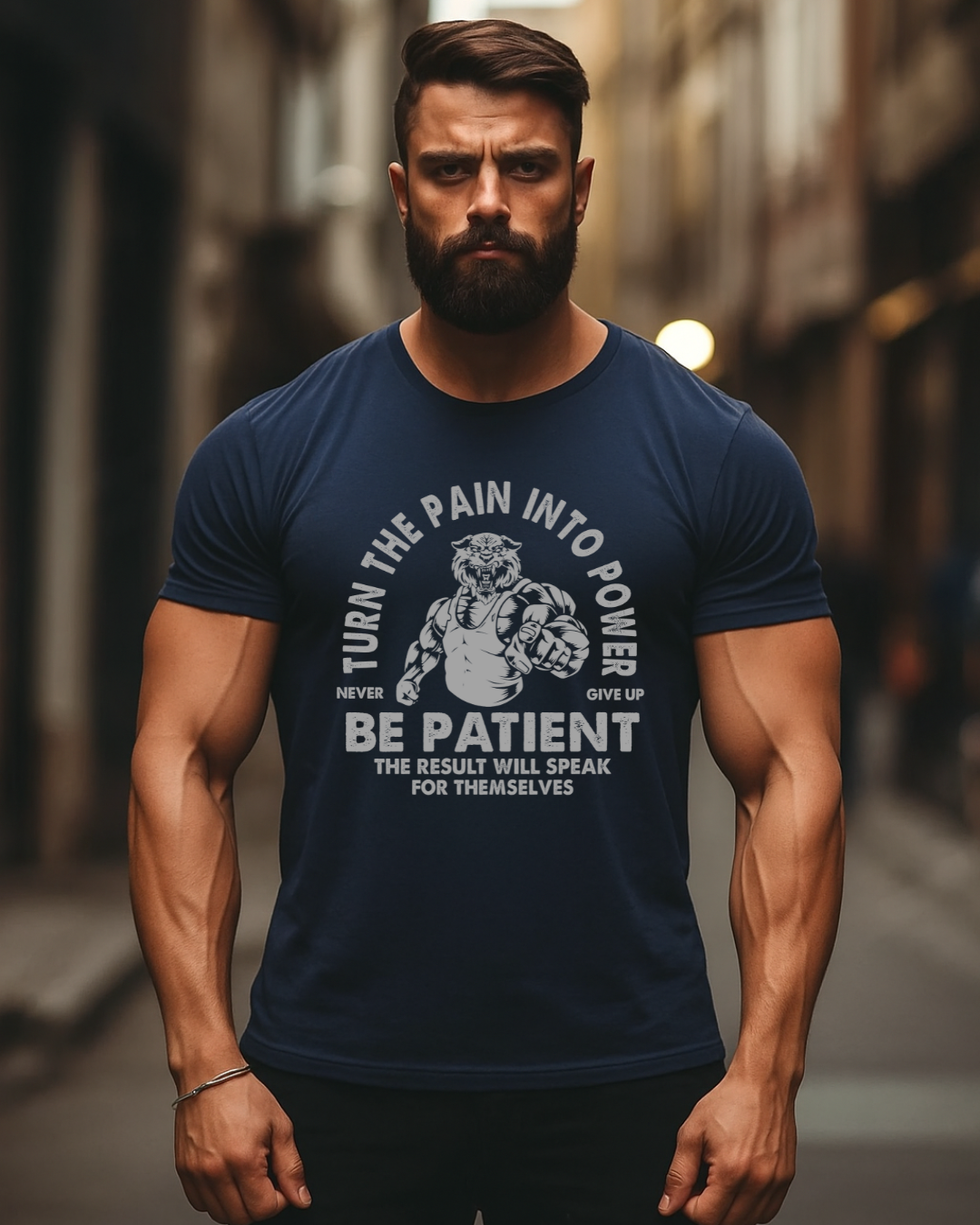 Be Patient Classic Crew T-Shirt