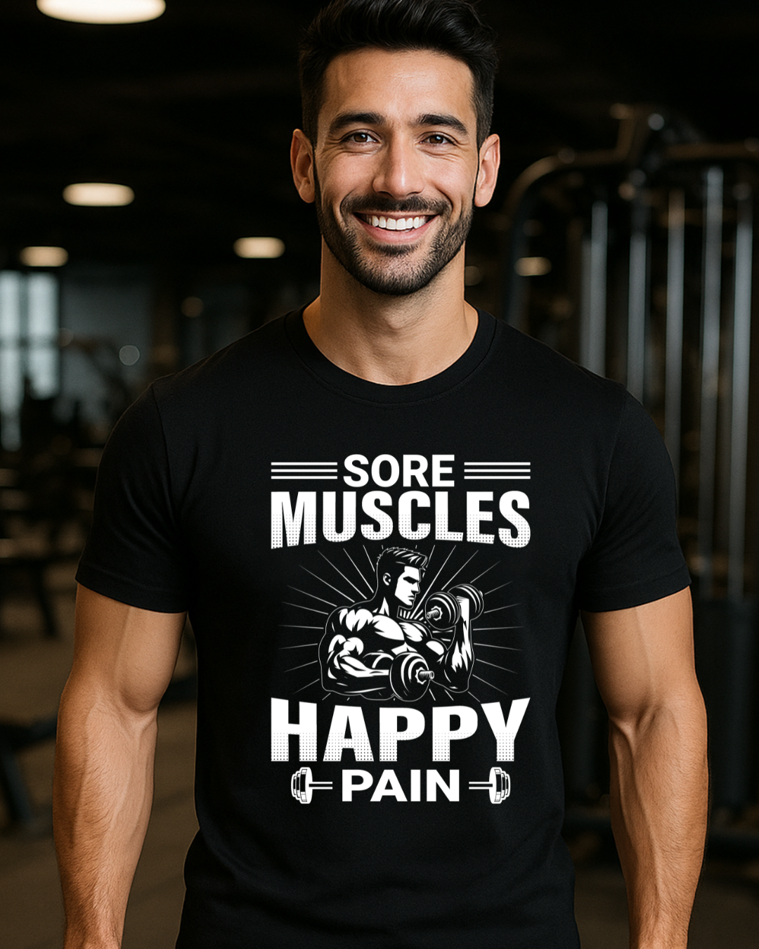 Sore Muscles Gym t shirts for men