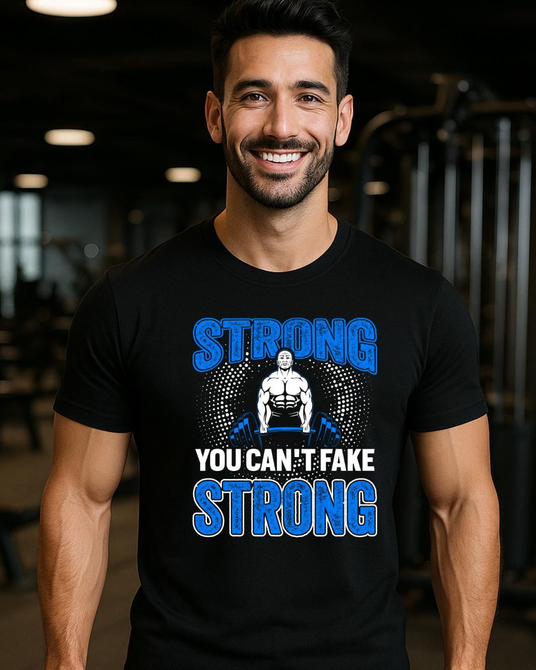Strong 1 Gym t shirts for men