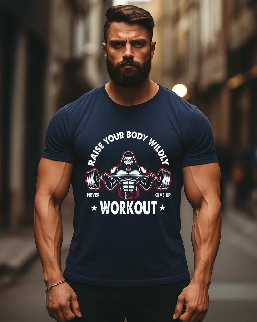 Gorilla Graphic Classic Crew T-Shirt