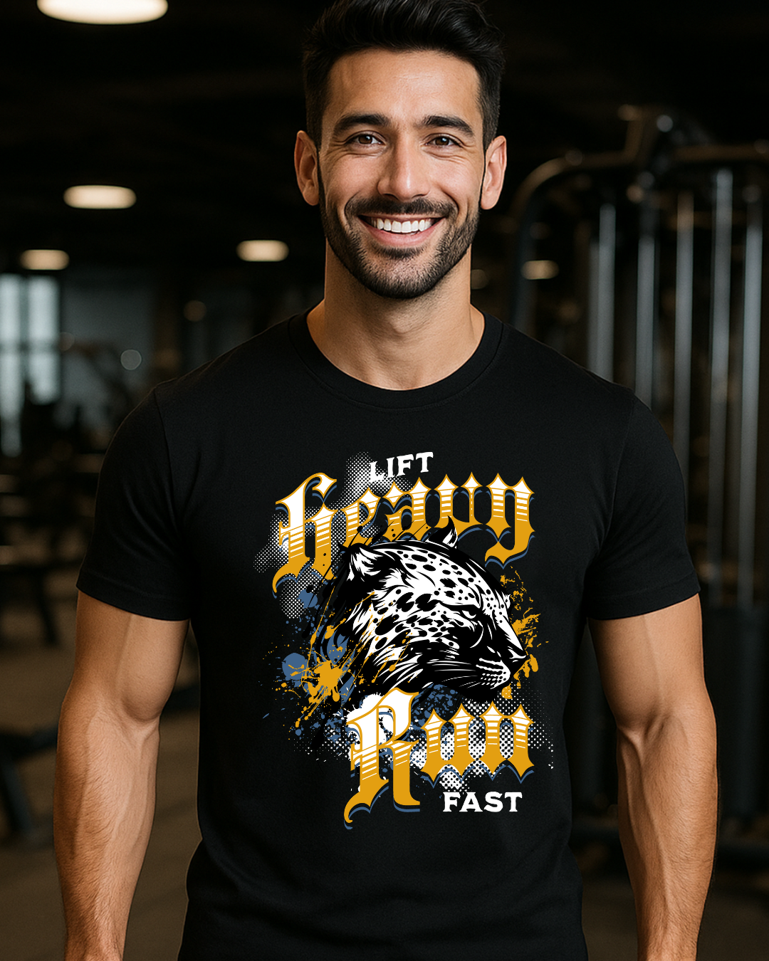 Tiger Gym t shirts for men