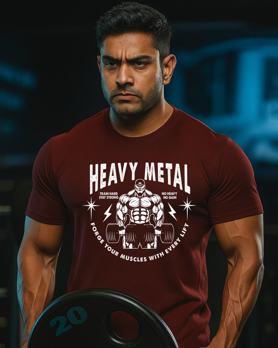 Heavy Workout Gym T-Shirt for Men
