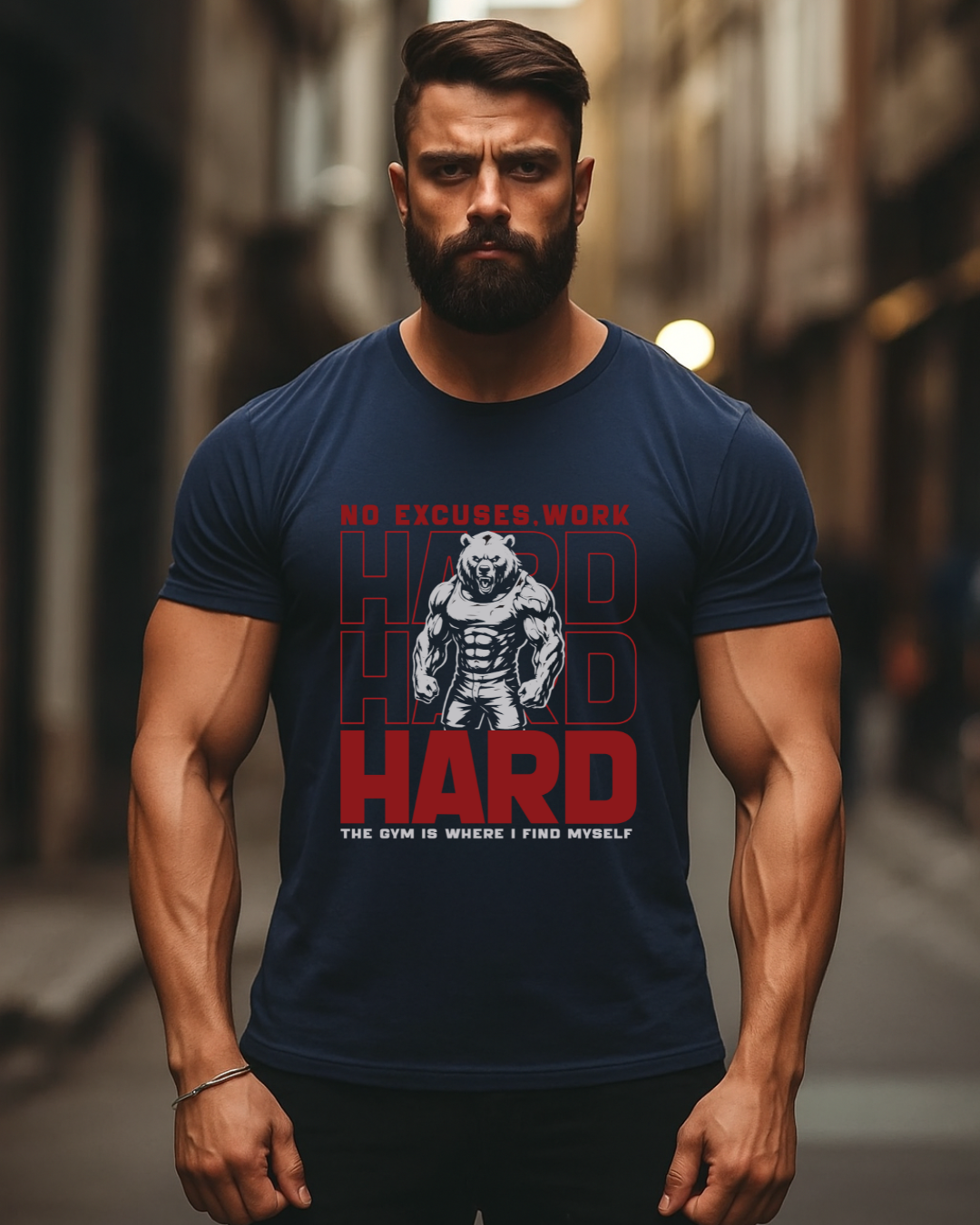 No Excuse Graphic Classic Crew T-Shirt