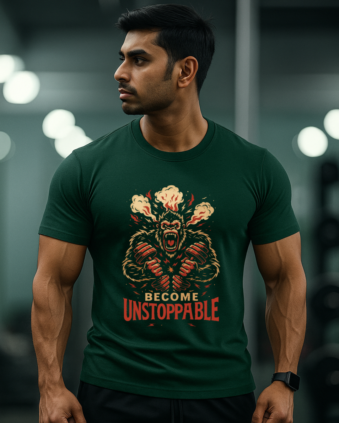 Became Unstoppable Classic Crew T-Shirt