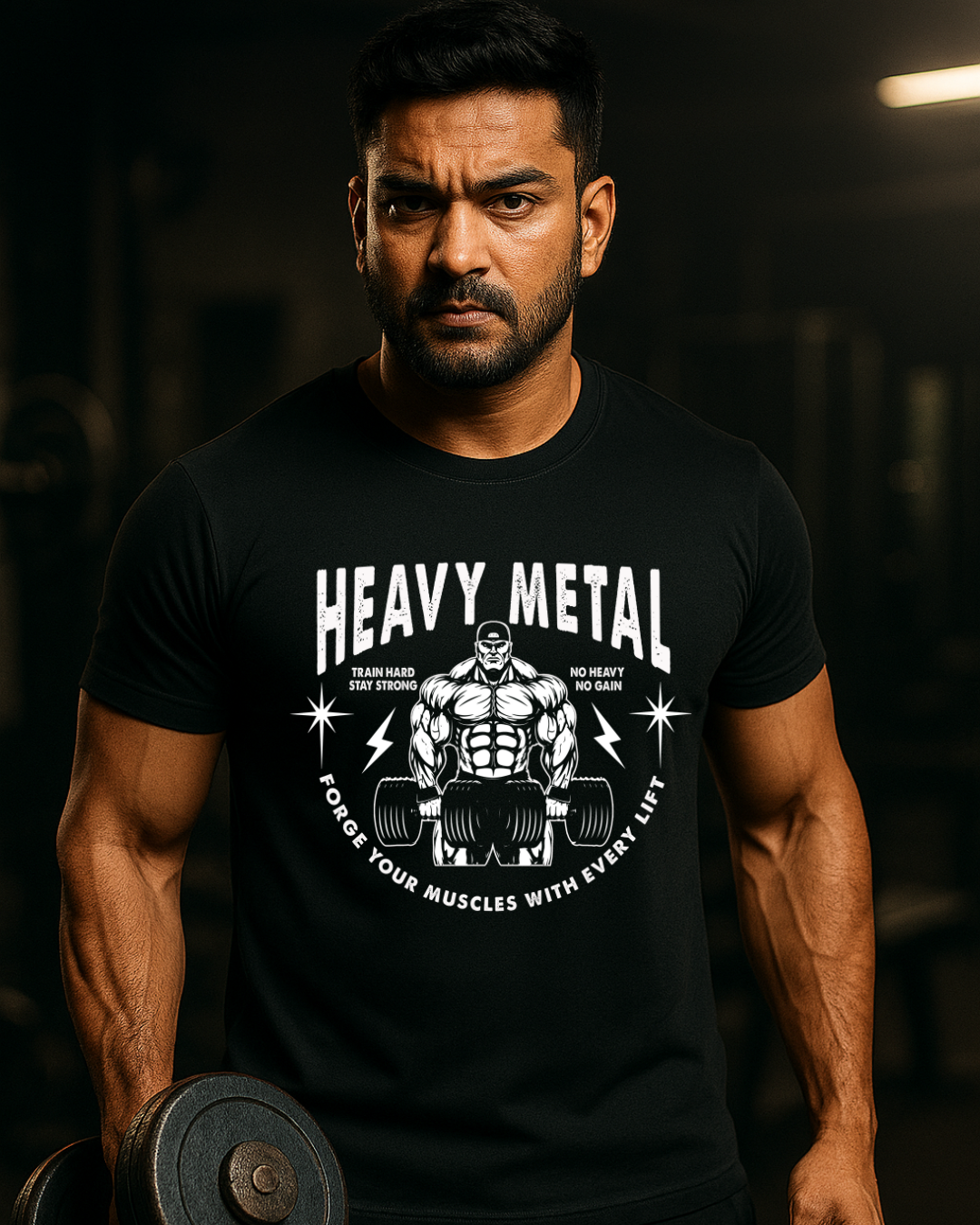 Heavy Workout Gym T-Shirt for Men