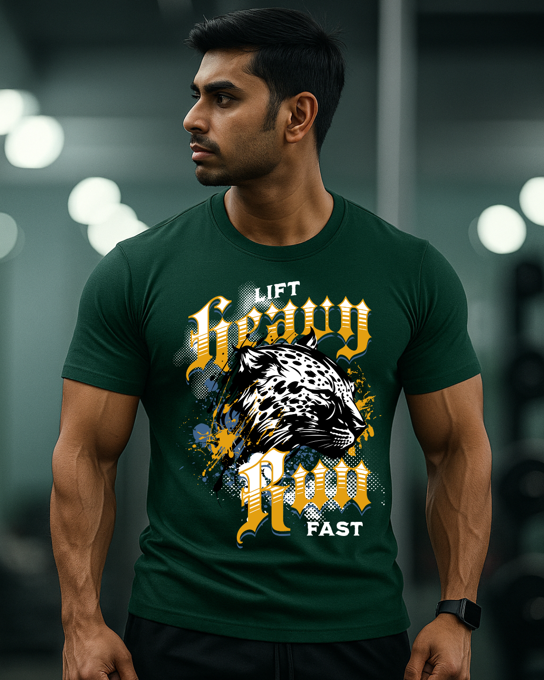 Tiger Gym t shirts for men