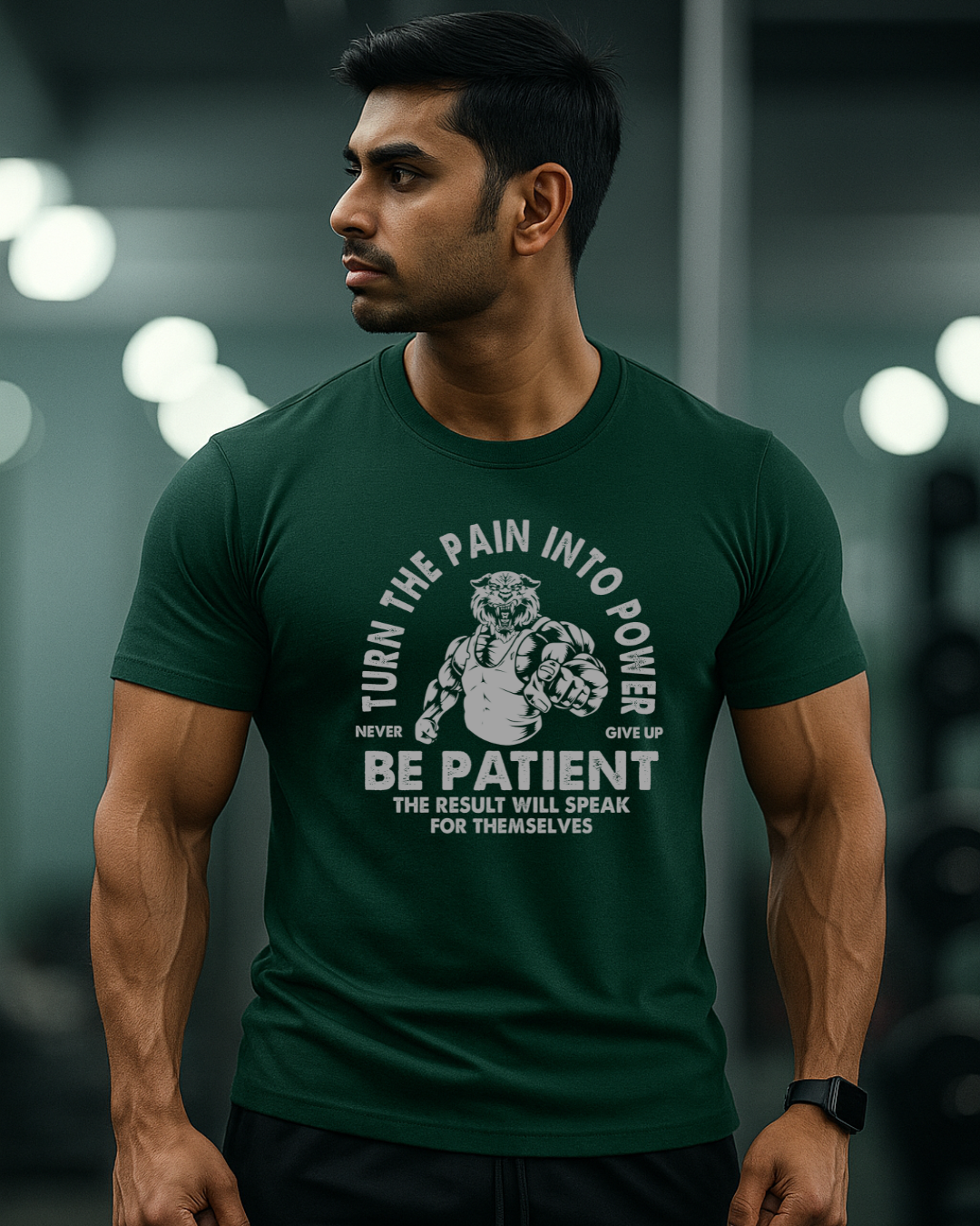 Be Patient Classic Crew T-Shirt
