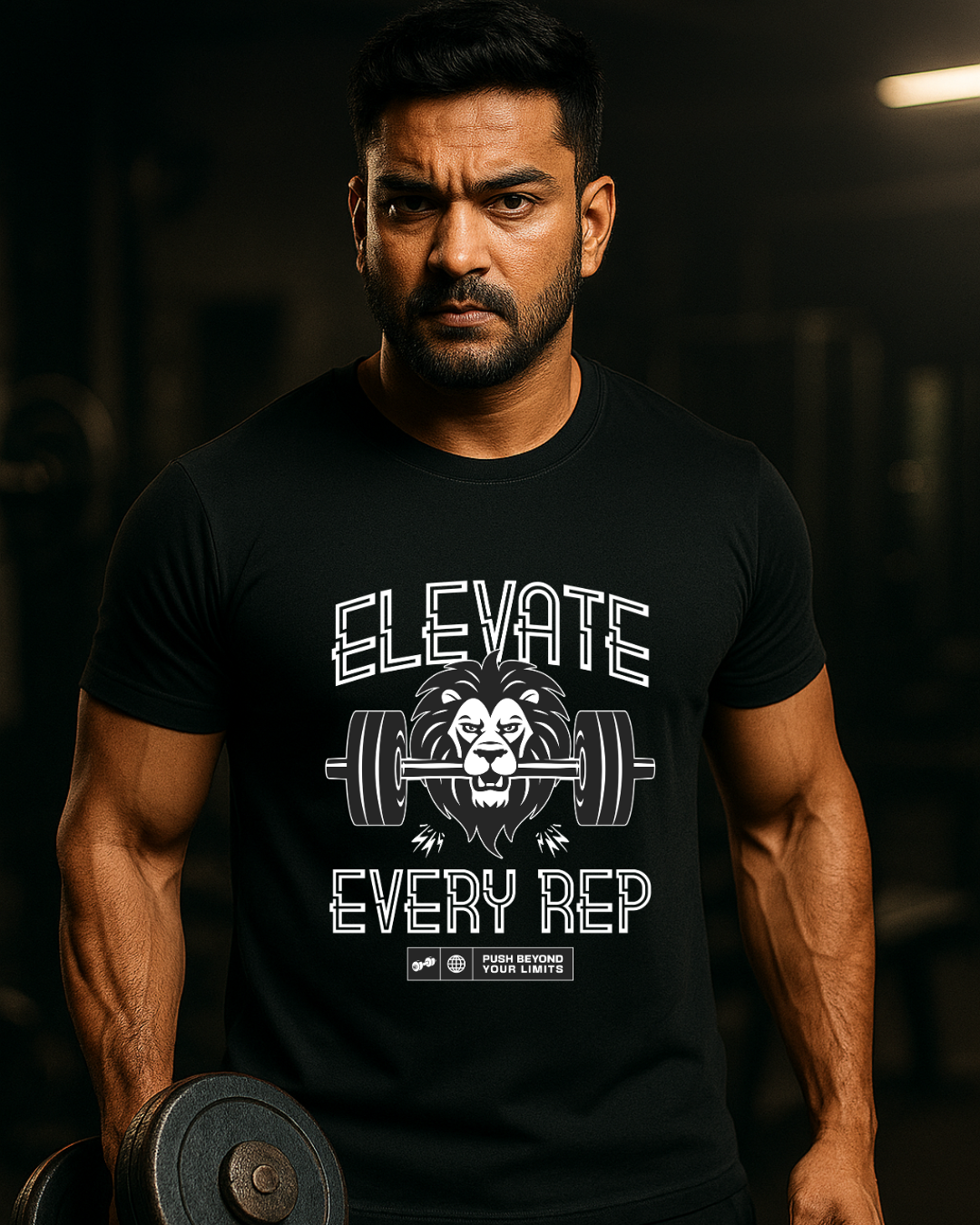 Elevate Every Rep Gym T-Shirt for Men