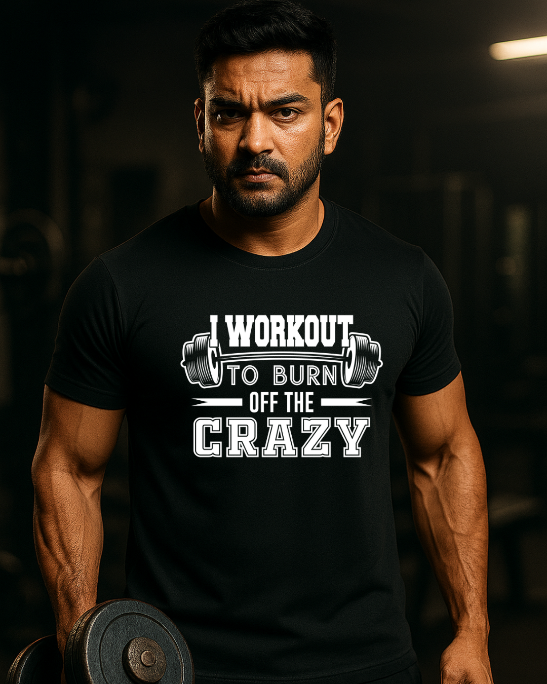Workout Crazy Gym T-Shirt for Men