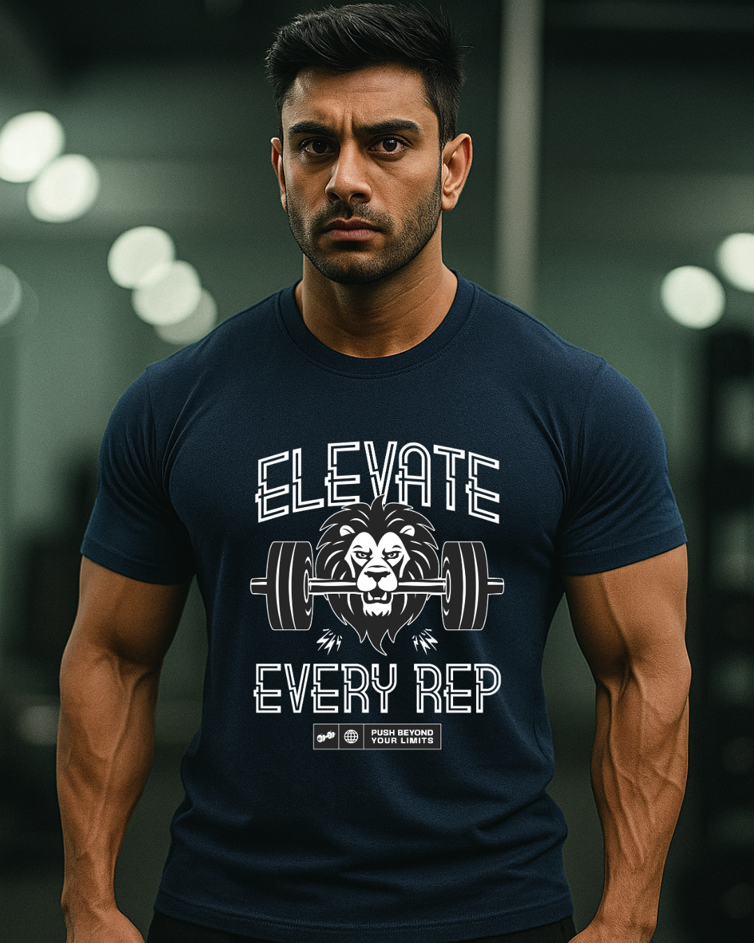Elevate Every Rep Gym T-Shirt for Men