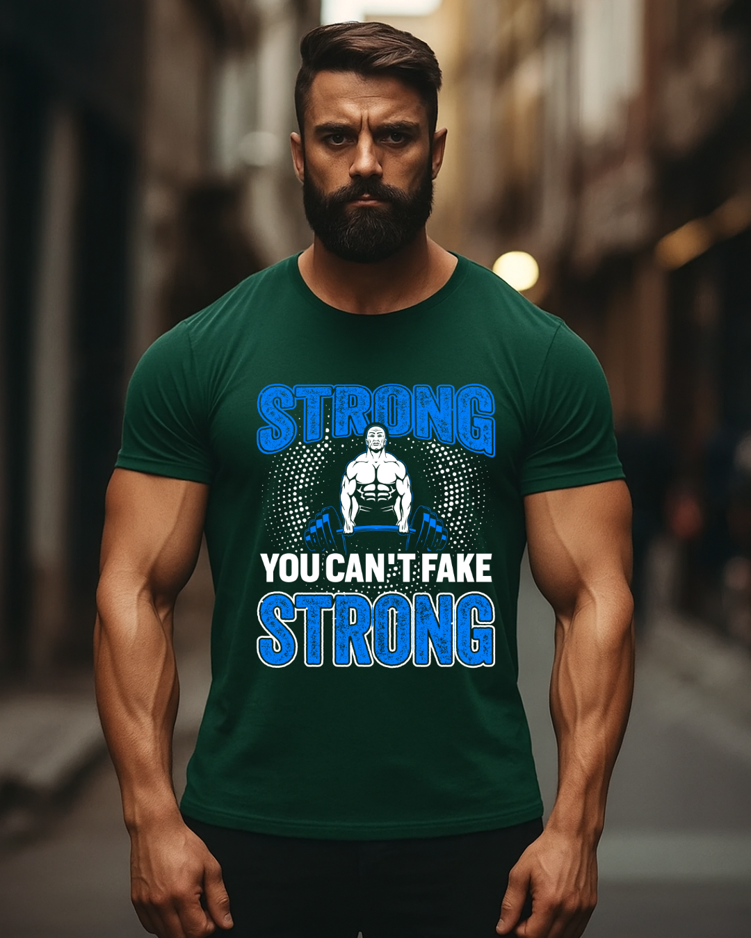 Strong 1 Gym t shirts for men
