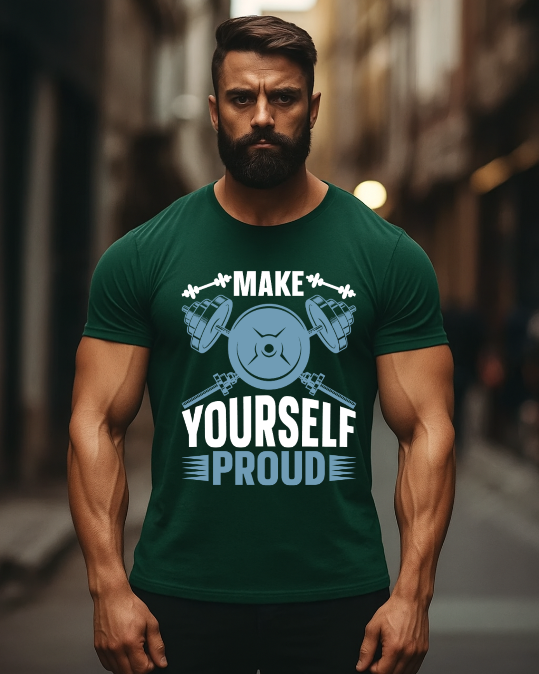 Make Yourself Proud Gym T-Shirt for Men