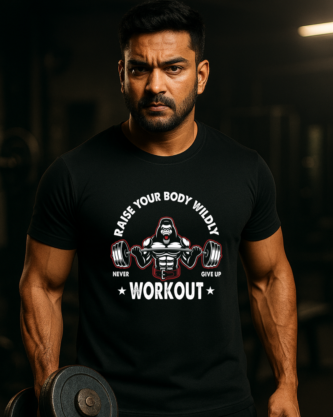 Gorilla Graphic Classic Crew T-Shirt