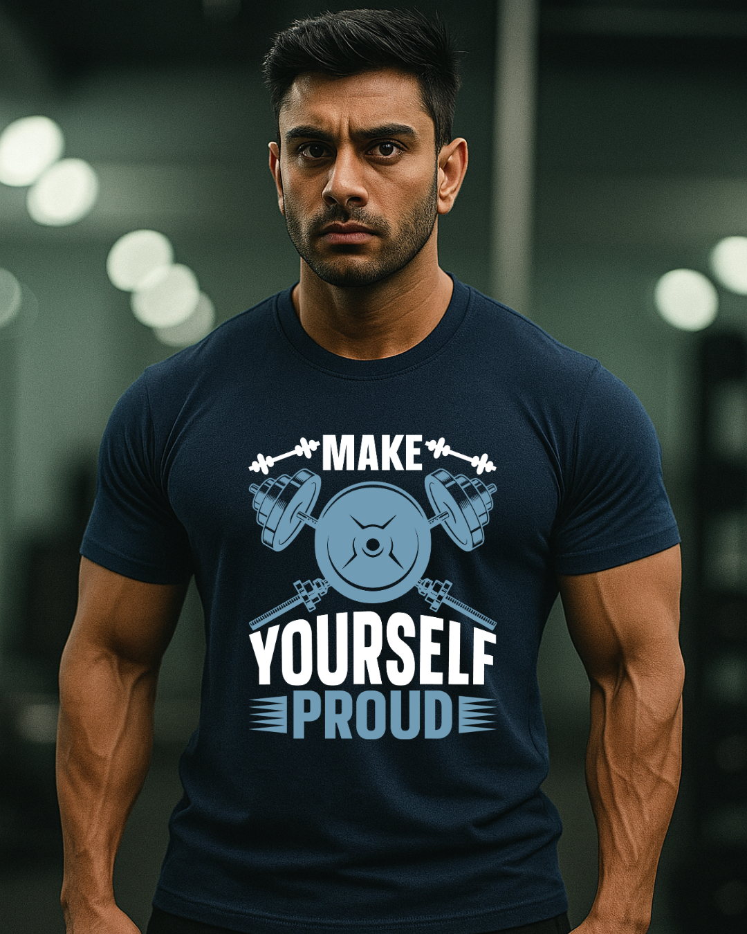 Make Yourself Proud Gym T-Shirt for Men