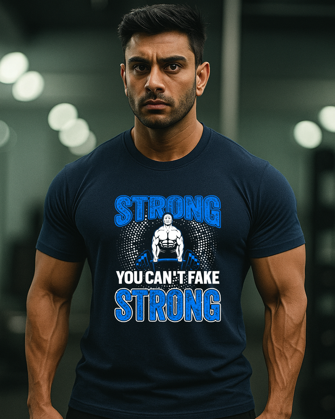 Strong 1 Gym t shirts for men