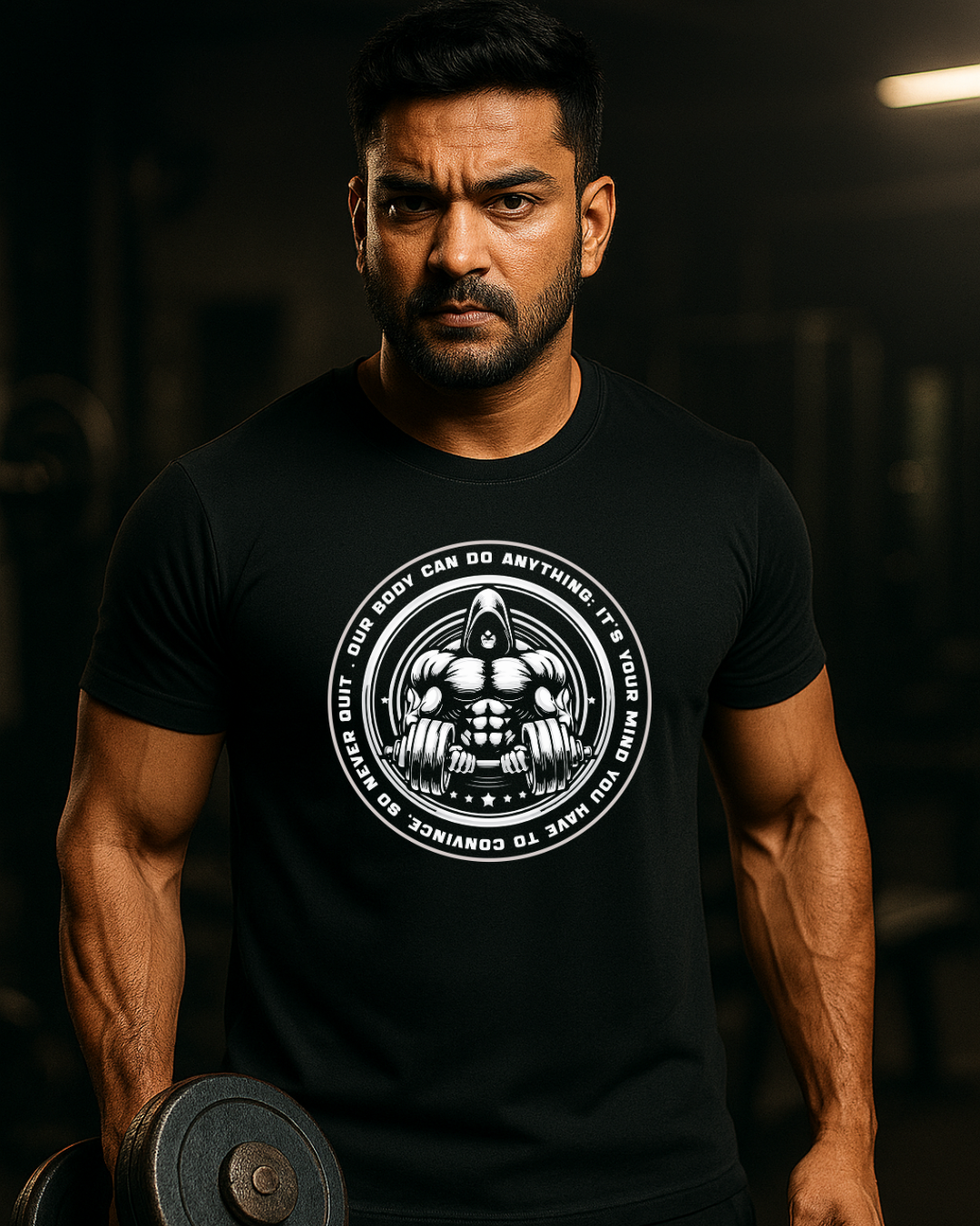 Our Body Can Do Graphic Classic Crew T-Shirt