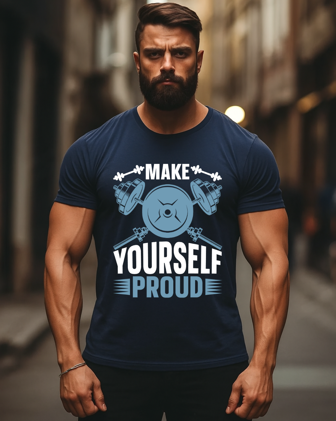 Make Yourself Proud Gym T-Shirt for Men