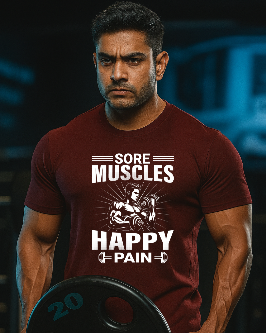 Sore Muscles Gym t shirts for men