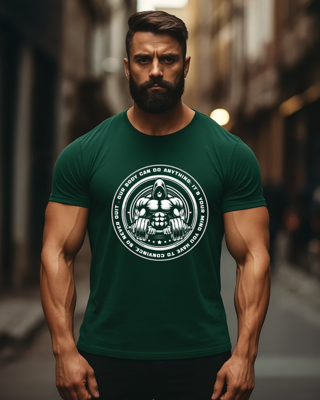 Our Body Can Do Graphic Classic Crew T-Shirt