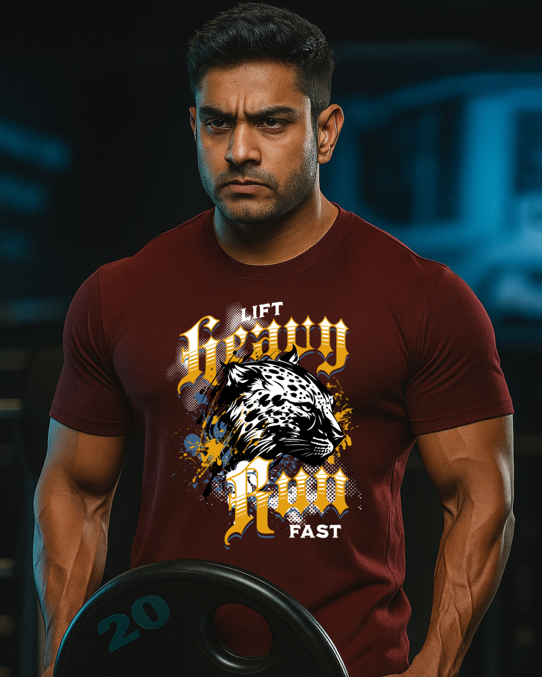Tiger Gym t shirts for men