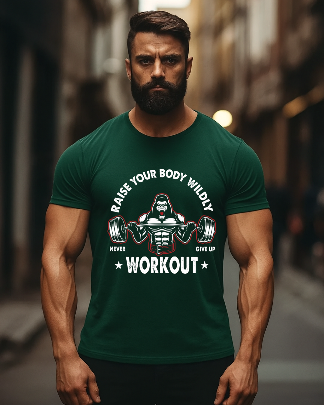 Gorilla Graphic Classic Crew T-Shirt