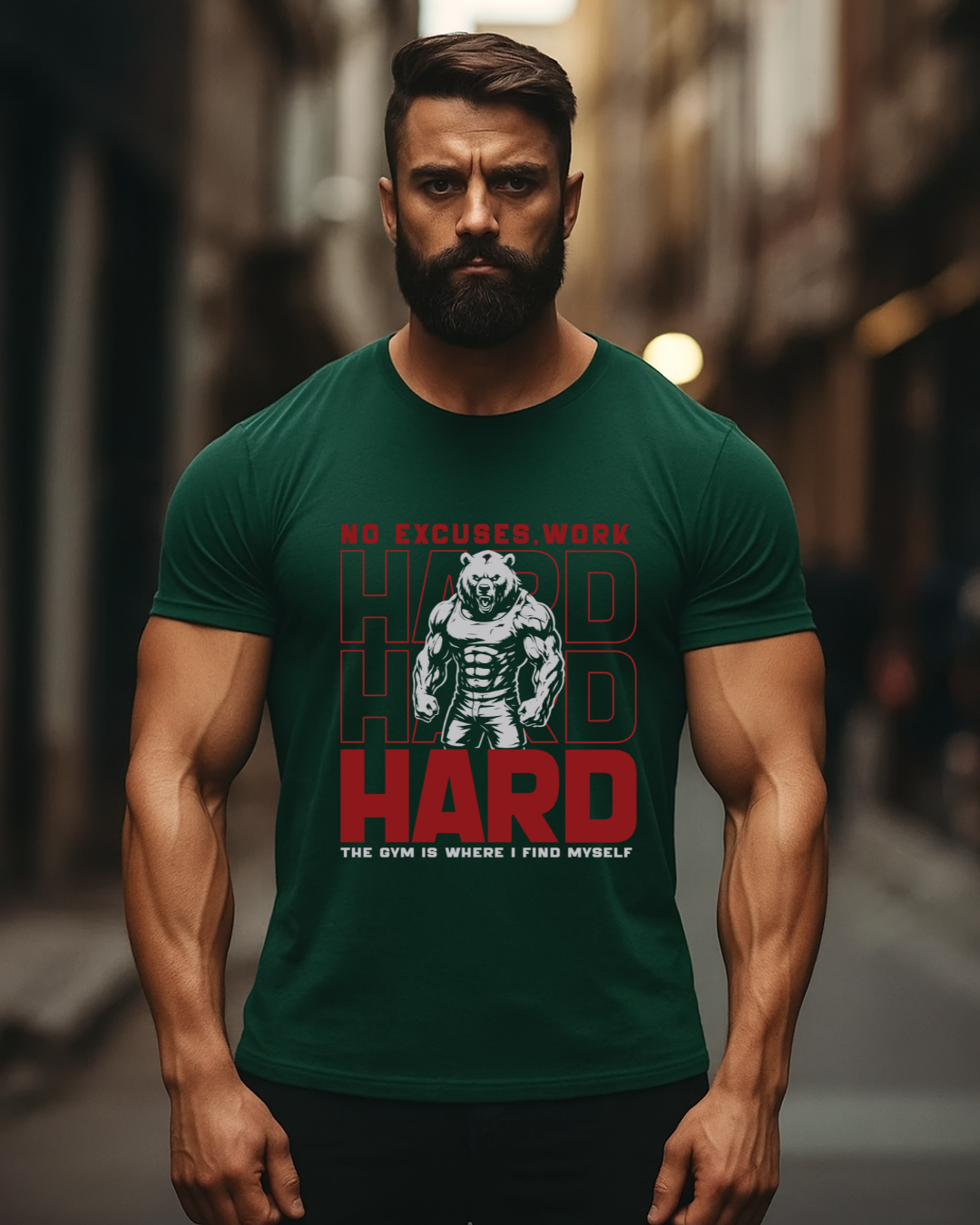 No Excuse Graphic Classic Crew T-Shirt