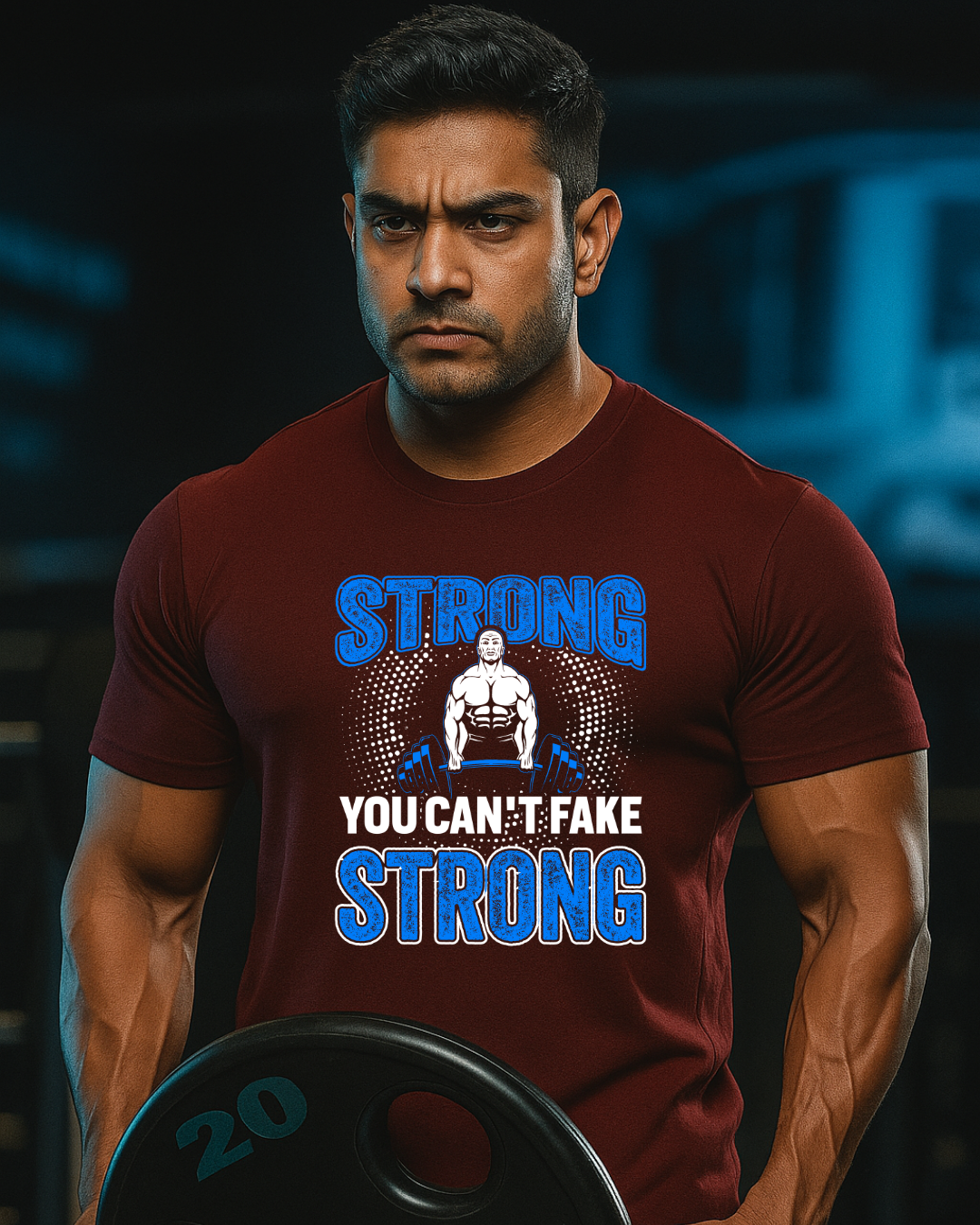 Strong 1 Gym t shirts for men