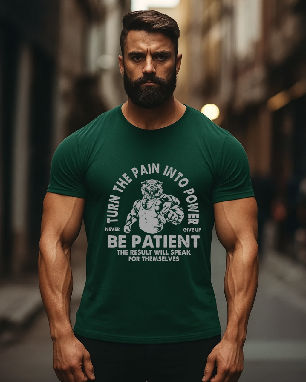 Be Patient Classic Crew T-Shirt