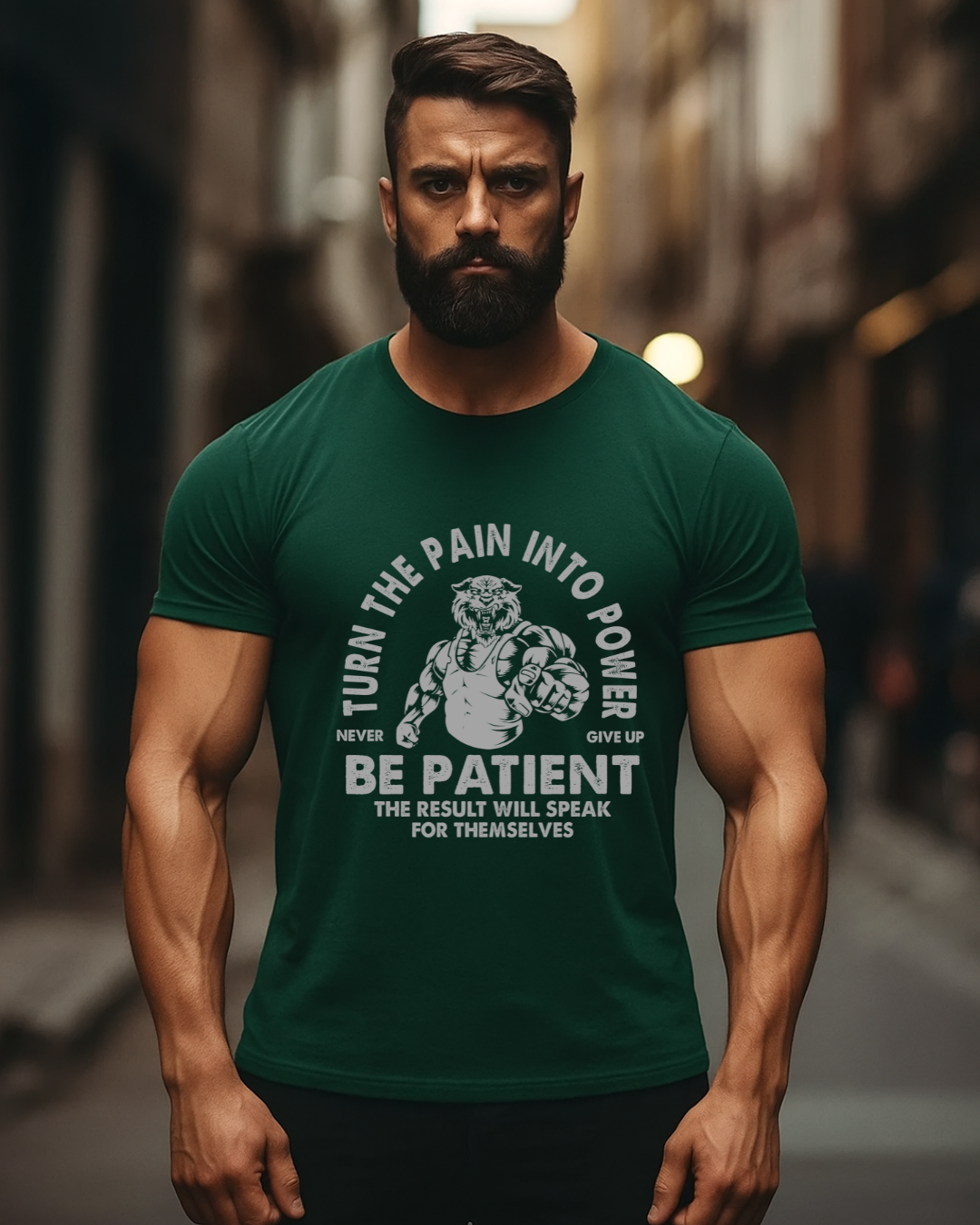 Be Patient Classic Crew T-Shirt