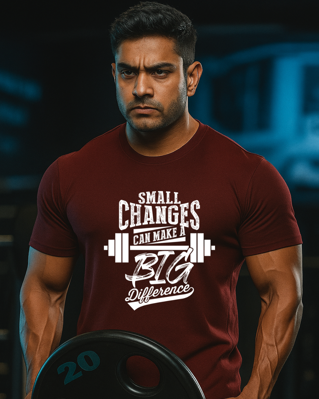 Small Changes Gym t shirt for men