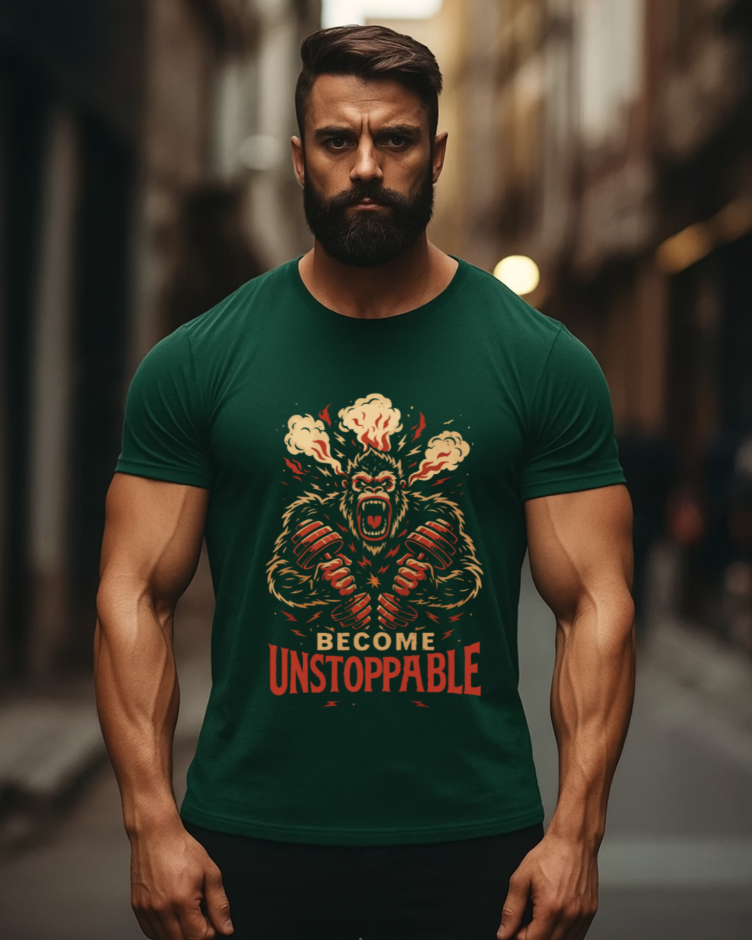 Became Unstoppable Classic Crew T-Shirt
