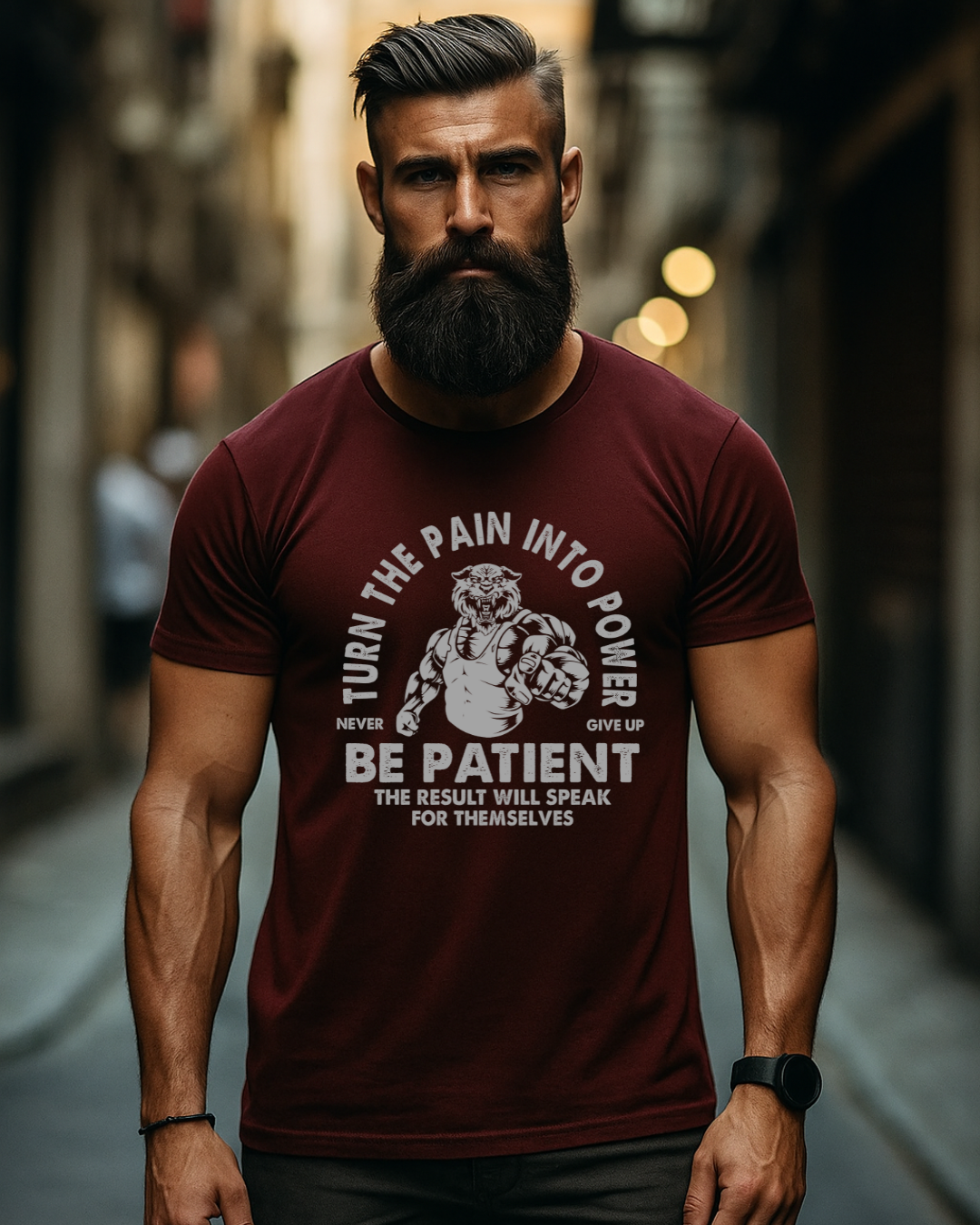 Be Patient Classic Crew T-Shirt