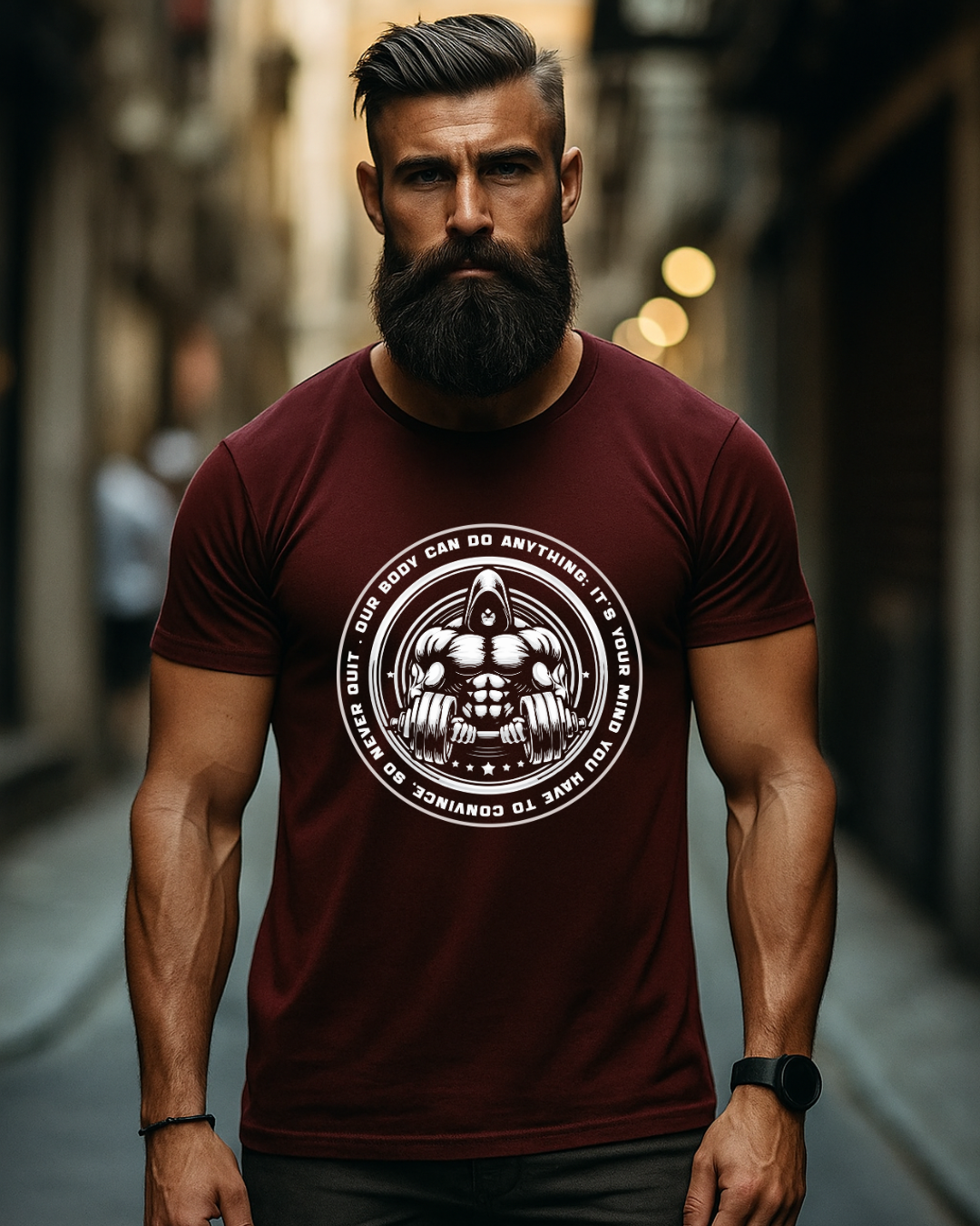 Our Body Can Do Graphic Classic Crew T-Shirt