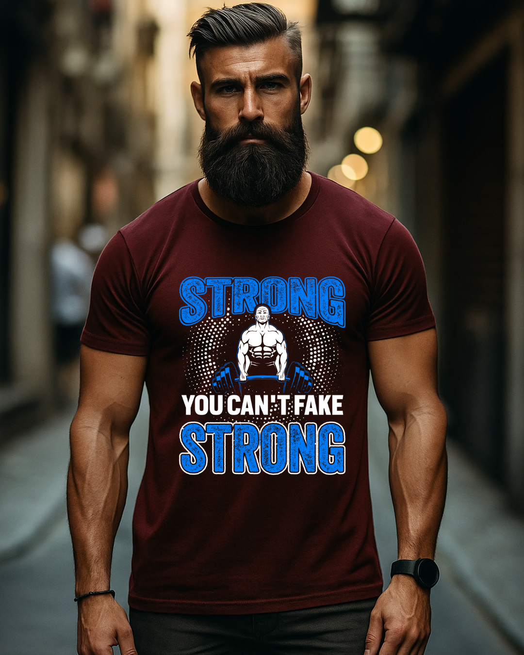 Strong 1 Gym t shirts for men