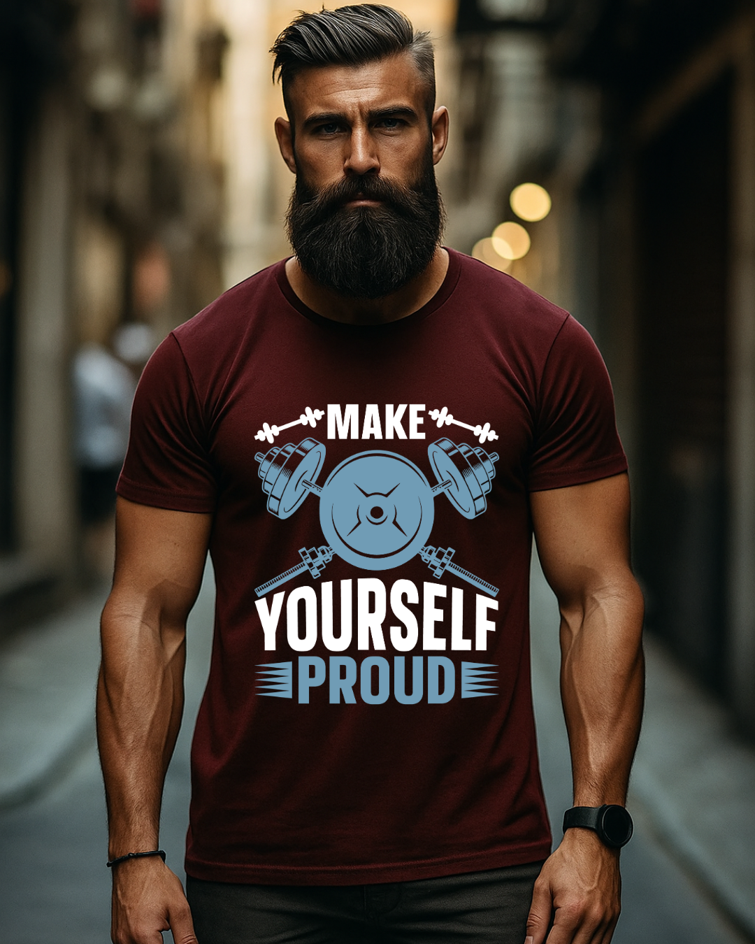 Make Yourself Proud Gym T-Shirt for Men
