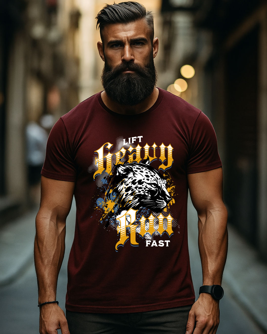 Tiger Gym t shirts for men