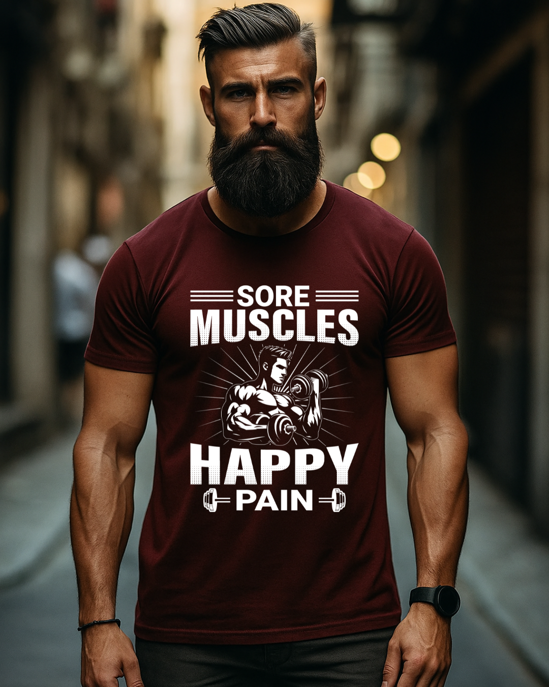 Sore Muscles Gym t shirts for men