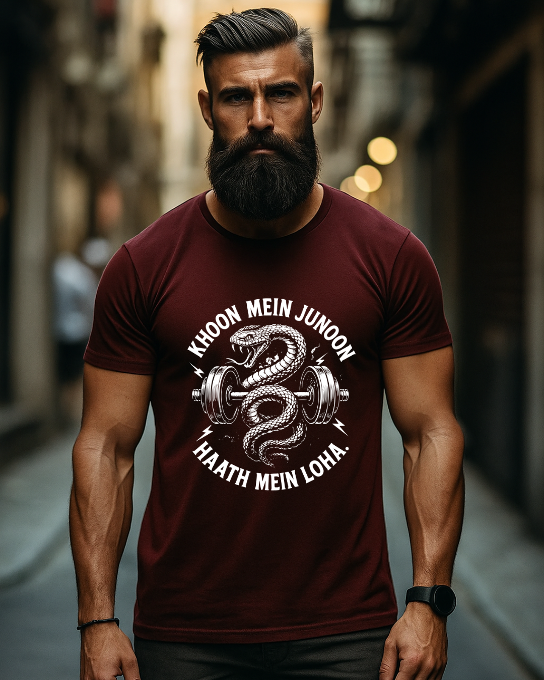 Khoon Main Junoon Classic Crew T-Shirt