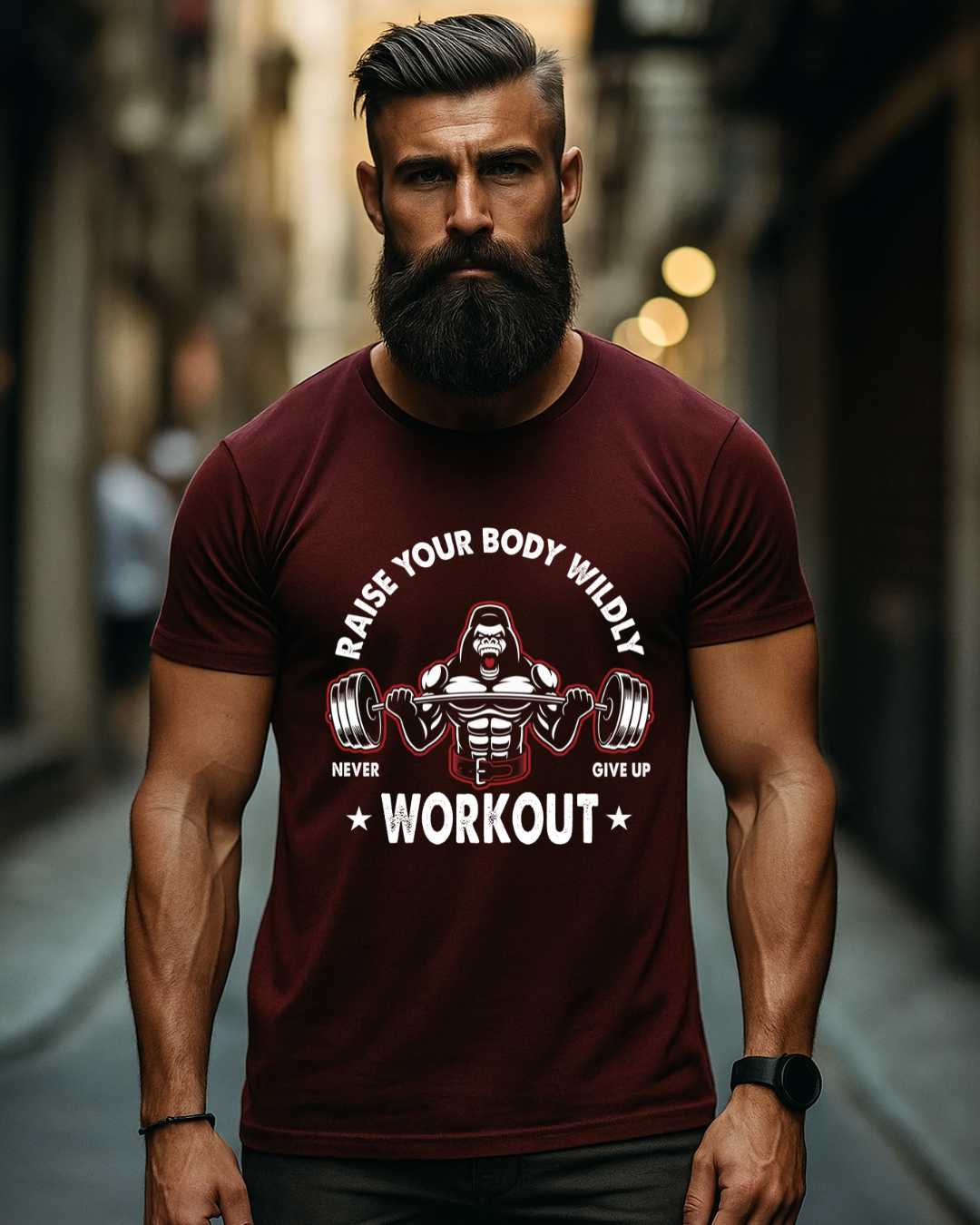 Gorilla Graphic Classic Crew T-Shirt